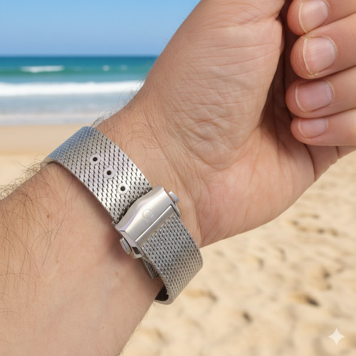 20mm mesh strap for omega - strap,