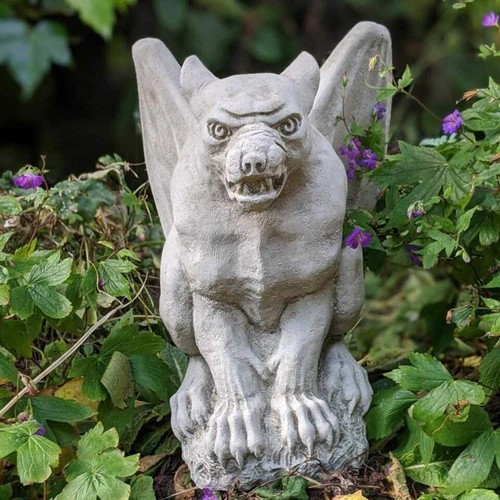 Gothic style large - style, winged