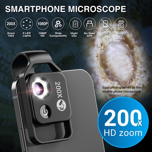 Nano zoom 200x clip lens - nano,