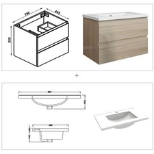 Bathroom Vanity Unit with