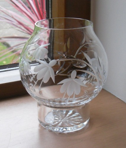 Signed stuart crystal cascade - signed,