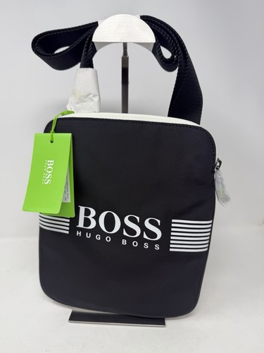 Hugo boss crossbody bag black - boss,