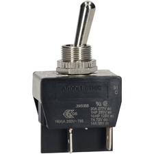 Bulgin DPST Non Illuminated Off-On Panel Mount Toggle Switch