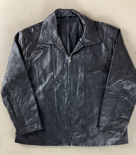 Vintage leather bomber - vintage,