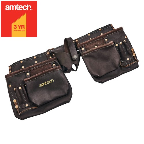 Heavy duty leather tool belt - heavy,