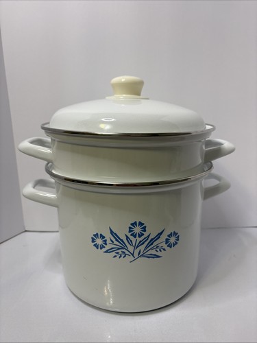 Vintage corning ware blue - corning,
