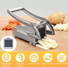 Chipper Potato Chip Chopper Cutter Slicer Maker & 2 Steel Edges French Fries