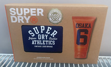Superdry Mens Fabric Wallet & Body Wash Gift Set BNIB