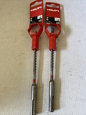 2 x Hilti TE-CX 6/17 6mm x 170mm SDS+ Drill Bit 100mm W/L 433789 TE - CX 6 Rebar