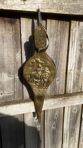 Vintage fireplace bellows - vintage,