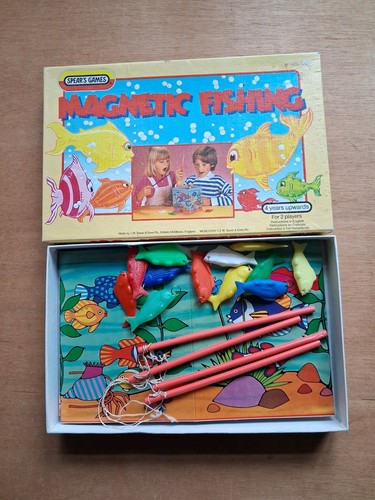 Vintage 1984 magnetic fish - vintage,
