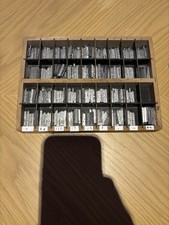 Letterpress Type 10Pt Times Italic Uppercase/Lowercase LARGE Fount