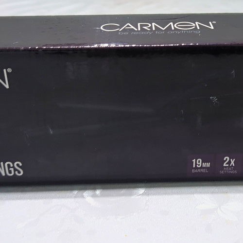Carmen 19mm ceramic curling - ceramic,
