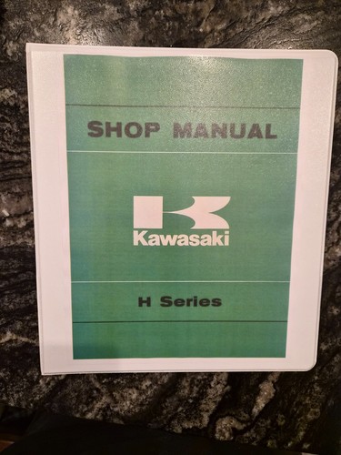 Kawasaki series 350 pages - kawasaki, h1
