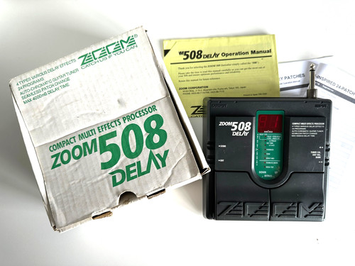 Zoom 508 delay pedal charlie - 508,
