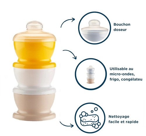 Milk powder container baby - milk,