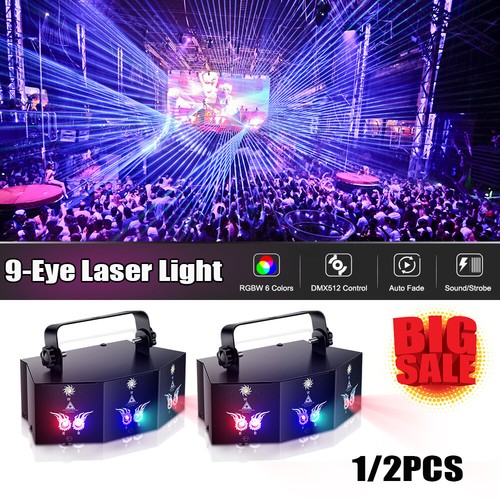 9eye led laser light dmx - laser,