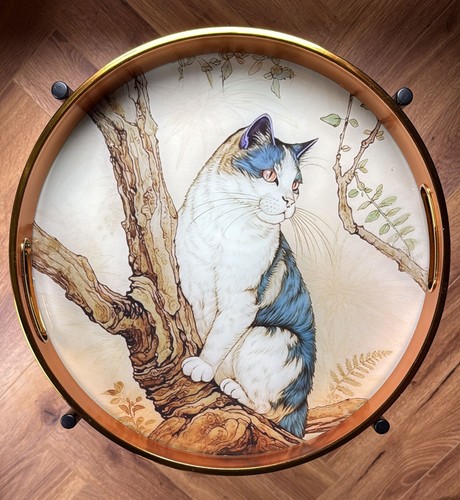 Cat side table - side,