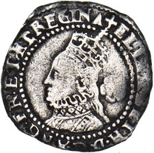 1579 Threepence - Elizabeth I