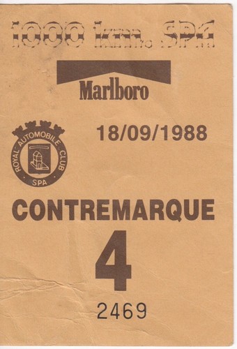 1988 spa 1000km - 1988,