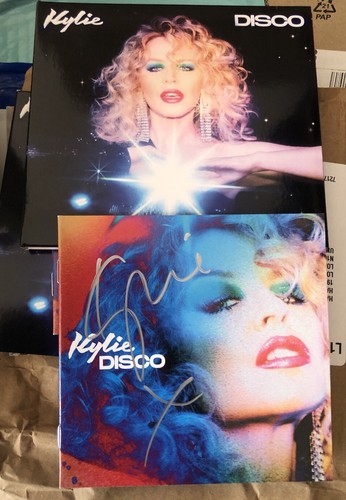 Kylie minogue signed - signed, cd