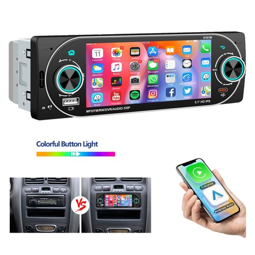 Single din car stereo - single,