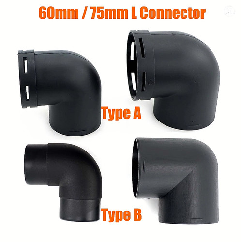 Air vent outlet 75mm - outlet, l