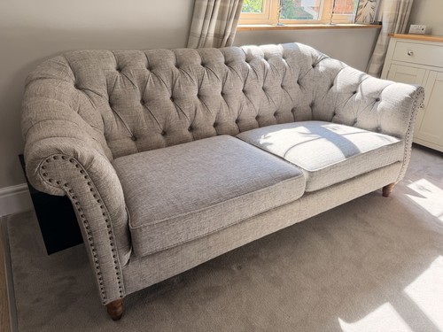 Next cream beige chesterfield - beige,