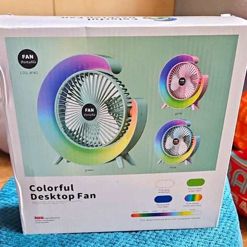 Model desktop desk fan - f2,