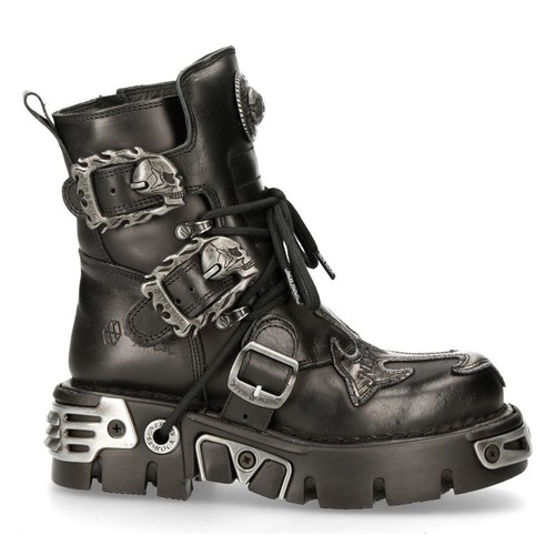 New rock mens 407 - mens, silver