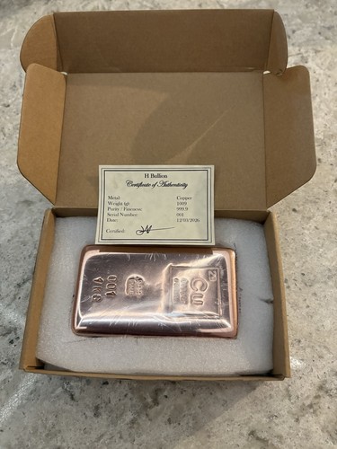 1kg pure 999 copper - copper, bullion