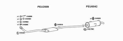 Euroflo exhaust system - euroflo, for