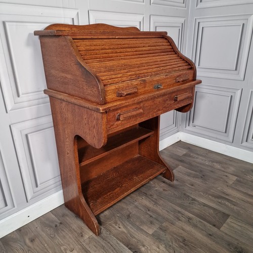 Antique roll top desk - antique,
