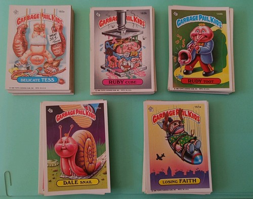 Garbage pail kids topps - pail,