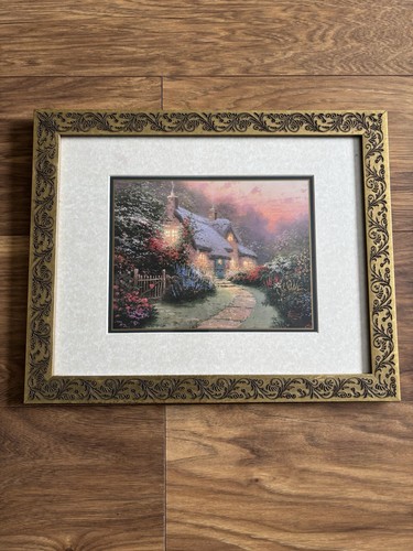 Thomas kinkade lamplight lane - kinkade,