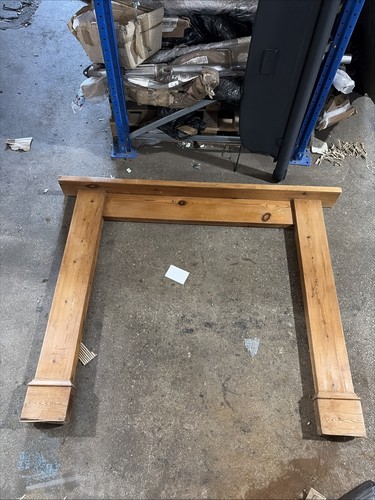 Antique pine fire surround - pine,
