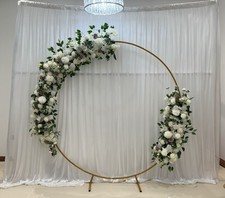White Wedding Backdrop Decor +
