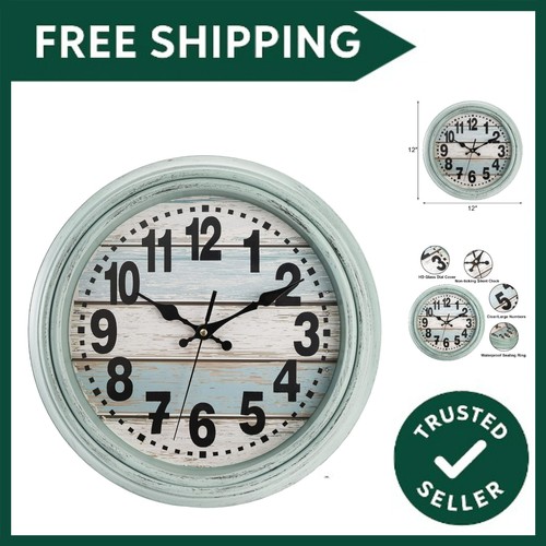 Inch 30cm retro wall clock - inch/30cm,