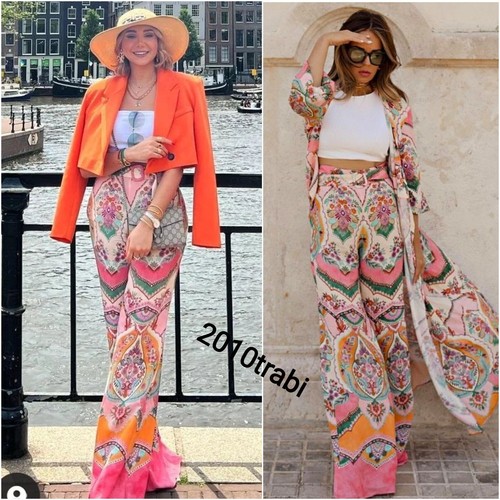 Zara pink printed - zara, flowing
