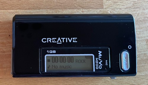 Creative muvo n200 1gb mp3 - creative,