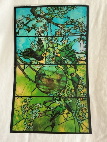 Tiffany stained glass - glass, window