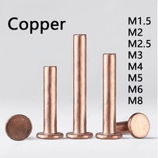 Pure Copper Flat Head Rivets