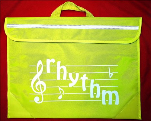 Music bag macpac lime - music,