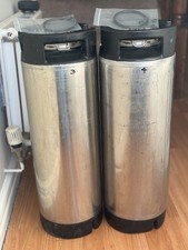 Pair of used 19 litre Cornelius Corny kegs (#3,4)