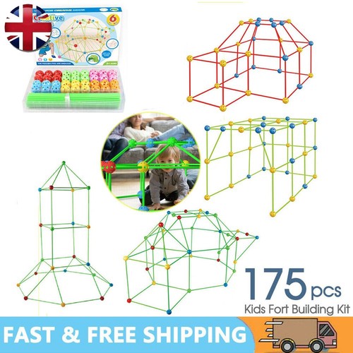 175pcs diy fort building build - diy,
