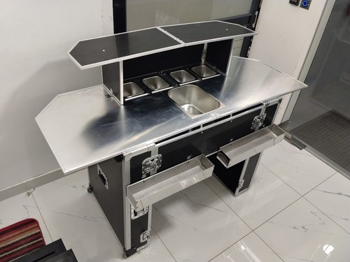 Mobile flightcase cocktail bar - mobile,