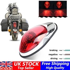 Motorcycle Tail Light Red Rear