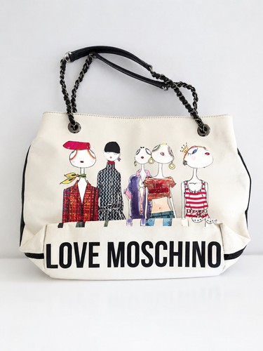 Love moschino large cream - love,