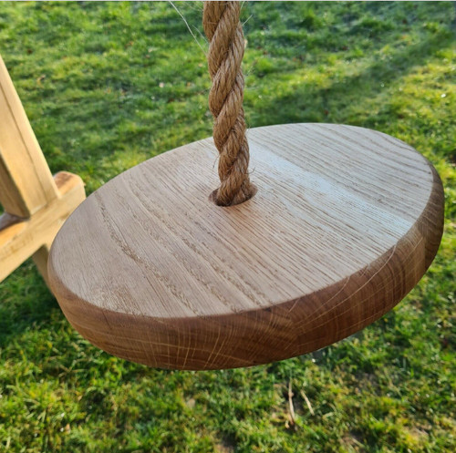Sustainable oak garden - swing, |