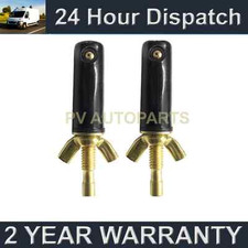 PAIR UNIVERSAL WINDSCREEN WASHER SINGLE JET STRAIGHT INLET WINGNUT FITTING WWY16
